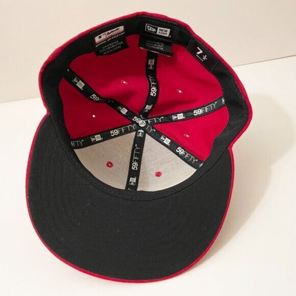 St Louis Cardinals Hat Men Size 7 1/2 New Era Official On Field Cap MLB - Picture 8 of 15